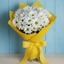 Букет цветов из:  Хризантемы в Сенном