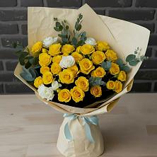 Букет цветов из:  Розы в Сенном