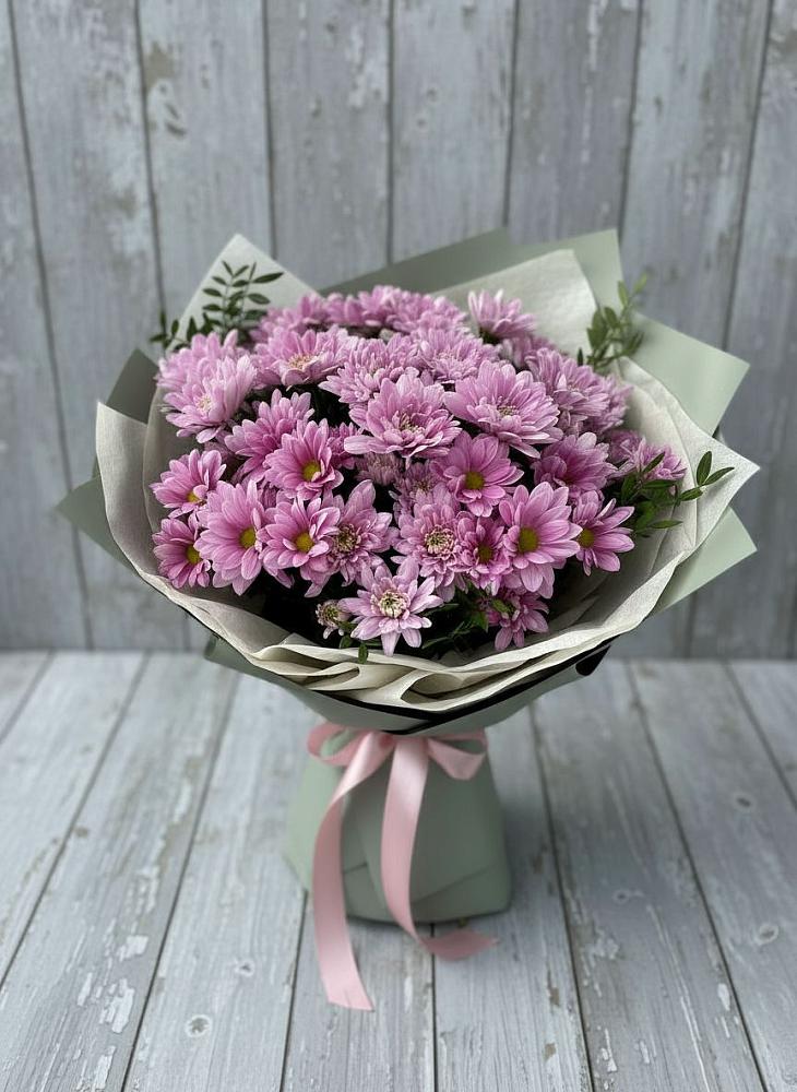 Букет цветов из: Хризантемы в Сенном