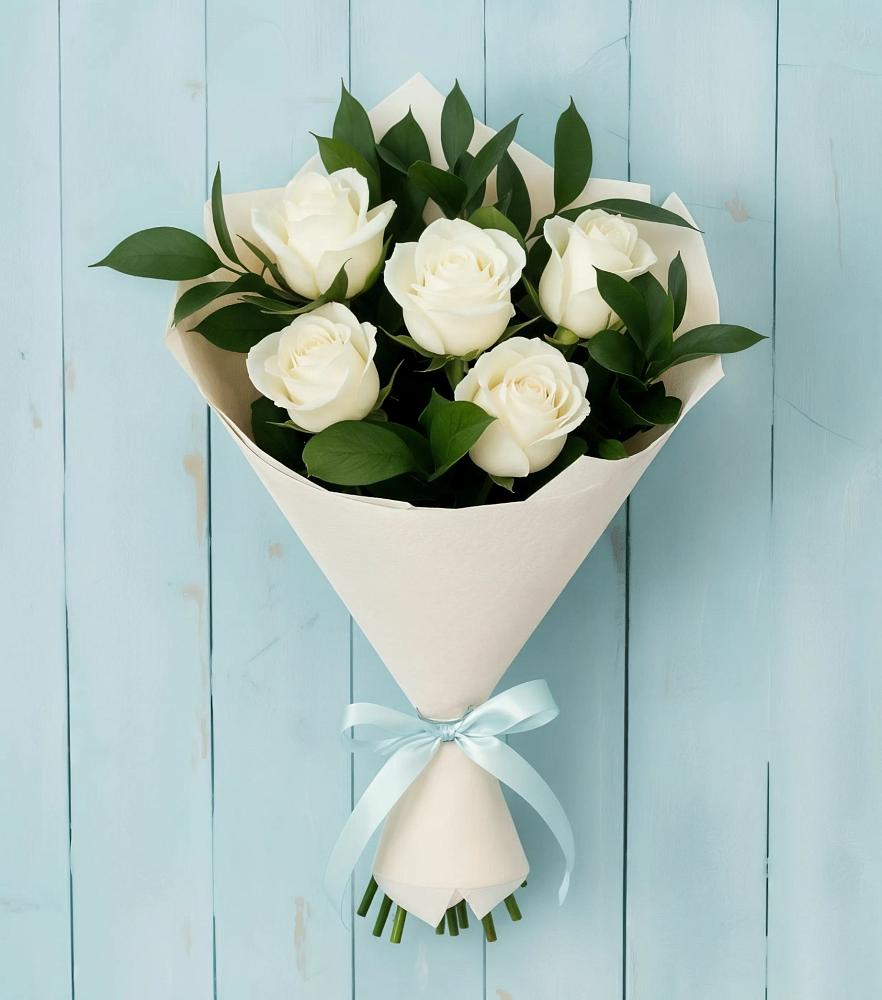 Букет цветов из: Розы в Сенном