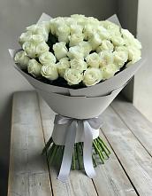 Букет 35 Белых роз в Сенном