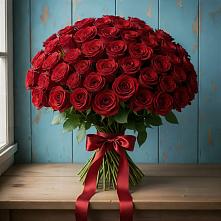 Букет Красные розы Блэк Меджик в Сенном