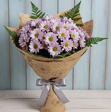 Букет цветов из:  Хризантемы в Сенном