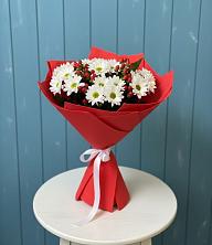 Букет цветов из:  Хризантемы в Сенном