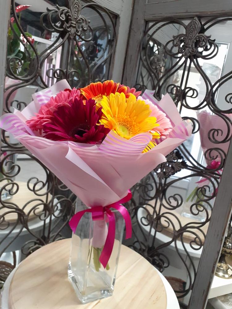 Букет цветов из: Герберы в Сенном