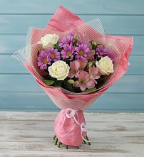 Букет цветов из:  Герберы в Сенном