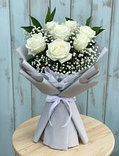 Букет цветов из:  Розы в Сенном