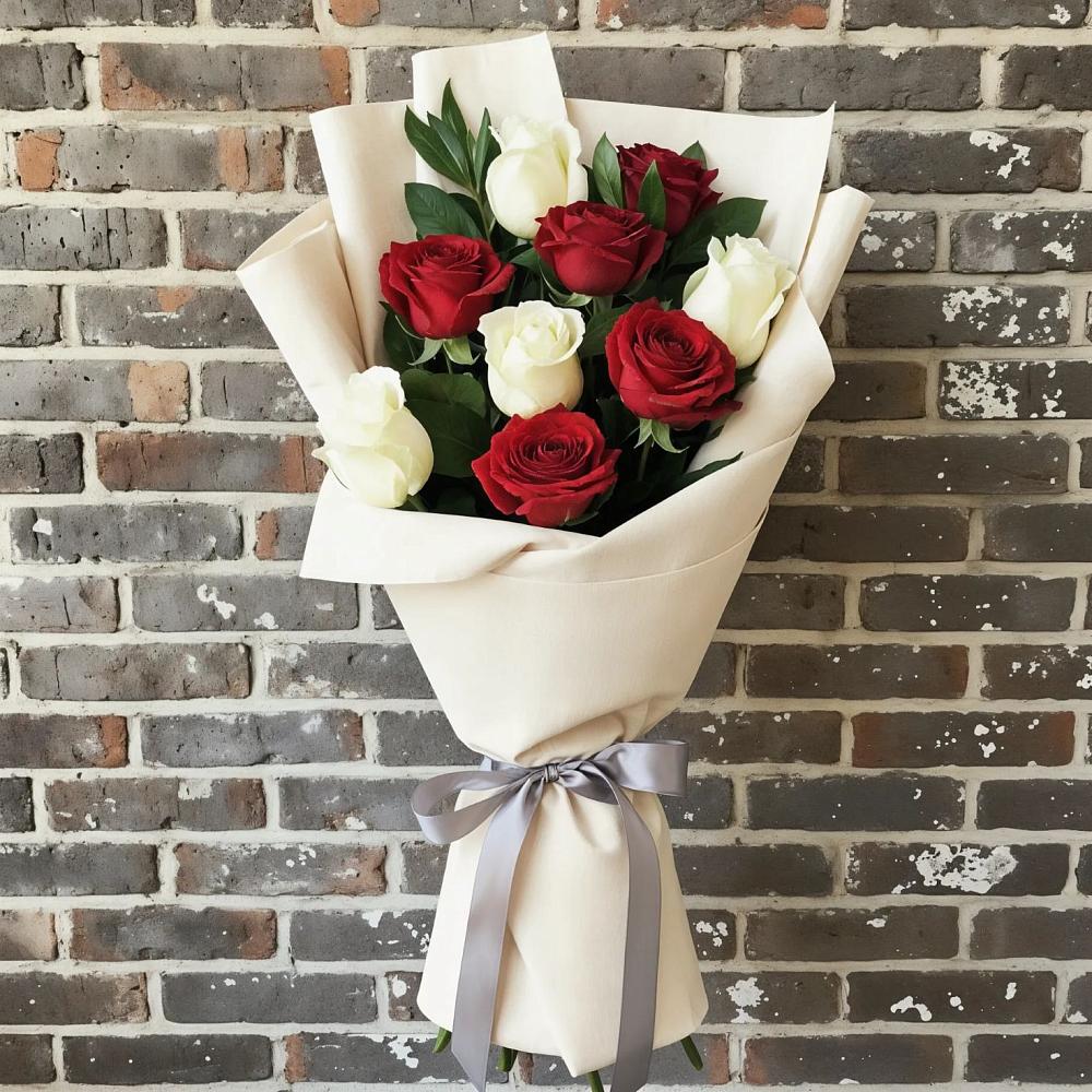 Букет цветов из: Розы в Сенном