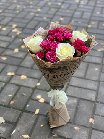 Букет цветов из: Розы в Сенном