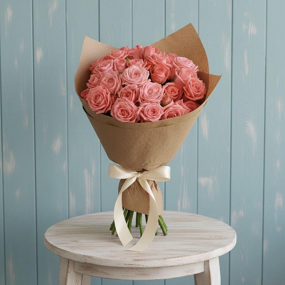 Букет цветов из: Розы в Сенном