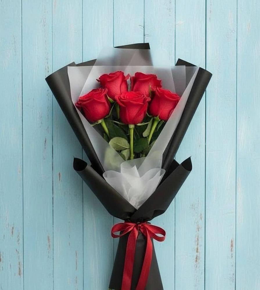 Букет цветов из: Розы в Сенном